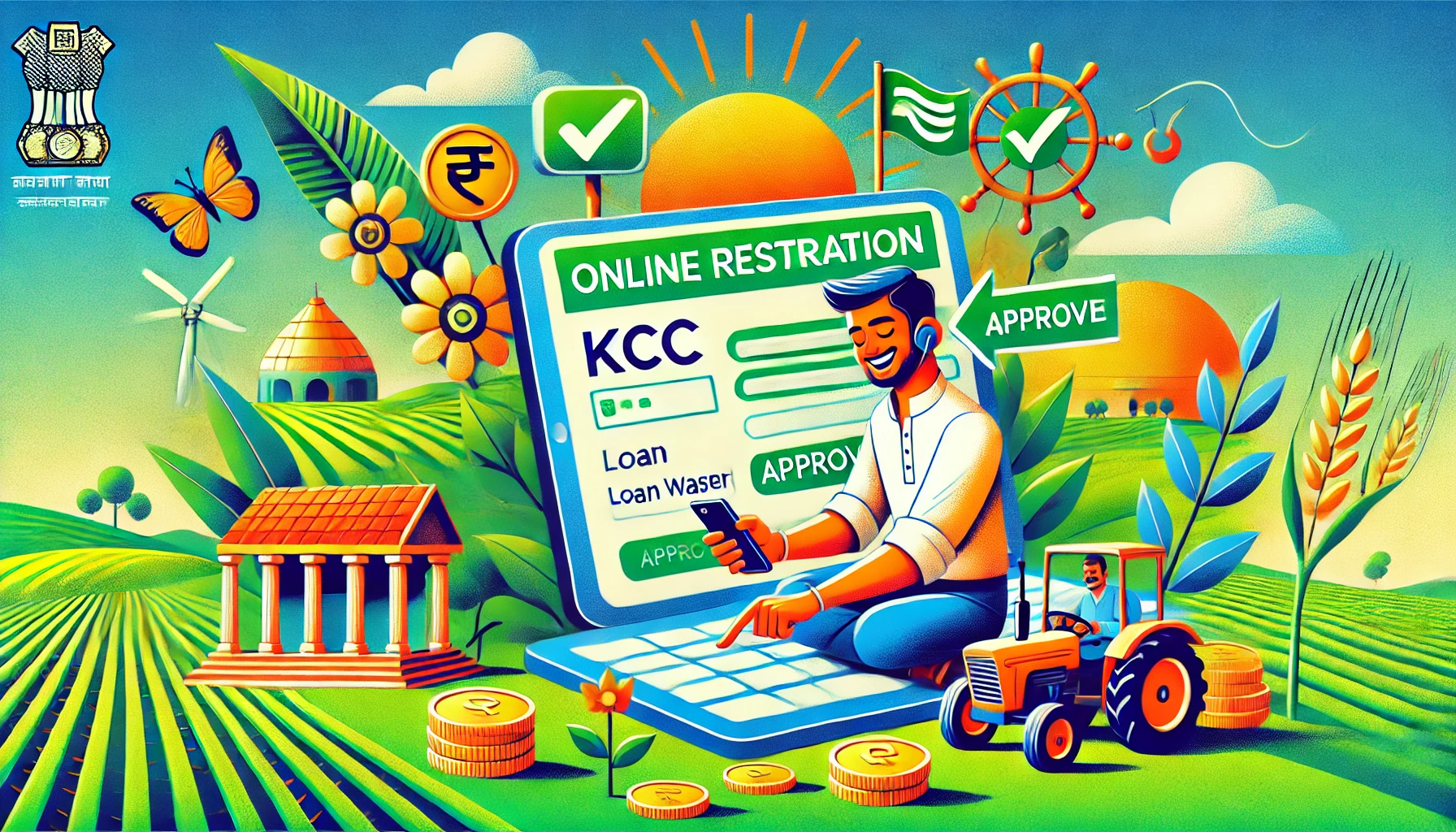 KCC Loan Mafi Online Registration 2025